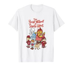 PRICES MAY VARY. Officially Licensed The Year Without A Santa Claus Apparel 21WBYW00011A-001 Lightweight, Classic fit, Double-needle sleeve and bottom hem Year Without A Santa Claus, Heather Blue, Logo T Shirt, Branded T Shirts, Tshirt Logo, Heathers, Santa Claus, Heather Grey, Solid Colors