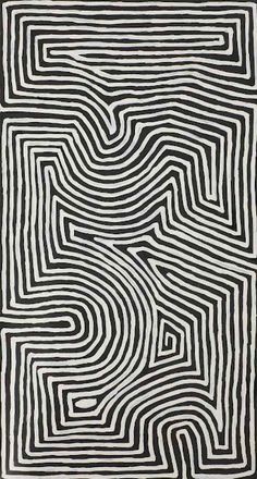 an abstract black and white pattern with wavy lines in the center, as if it was made out of paper