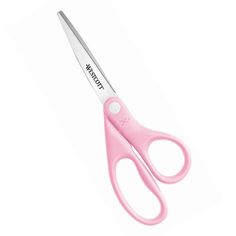 a pair of pink scissors sitting on top of each other