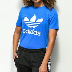 Adidas Trefoil Blue T Shirt Short Sleeve Nwt Offers Welcome Bundle For 10% Off :) Blue Adidas Crew Neck Top, Adidas Blue Crew Neck Top, Adidas Blue Graphic Print Tops, Blue Adidas T-shirt For Summer, Adidas Blue Tops With Graphic Print, Adidas Blue T-shirt For Summer, Adidas Blue Tops For Spring, Spring Adidas Blue Tops, Spring Blue Adidas Tops