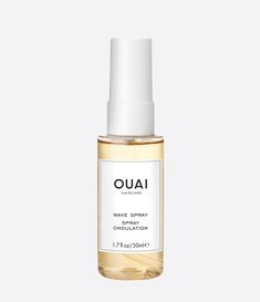 OUAI Wave Spray Travel size for beachy hair Shampoo For Thick Hair, Ouai Wave Spray, Undone Hair, Ouai Hair, Ouai Haircare, Shampoo For Fine Hair, Wave Spray, Hair Gloss, Serin