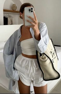 Clean Outfits Summer, Summer Vacation Outfit Inspiration, East Coast Summer Outfits, Outfit Verano, Looks Pinterest, Outfit Inspo Summer, Neue Outfits, Summer Fits