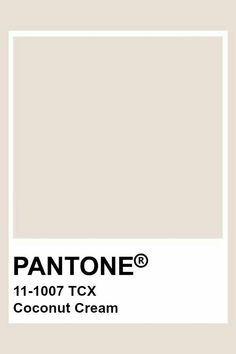 pantone's baby's breath is shown in the color white and beige