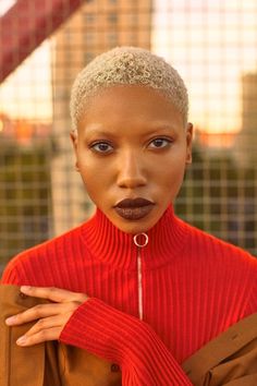 Blonde Twa, Short Black Haircuts, Ronnie Peterson, Blonde Afro, Shaved Hair Designs, Crop Hair