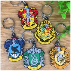 Harry Potter Keyring ~ Flexible ~ Carved Detail ~ 2”X 2.5” ~ Same Detail On Back And Front #0108 Trades Or Holds Use Offer Option All Jewelry Is Bogo 1/2 Off Hogwarts Robes, House Keyring, Hogwarts Gryffindor, Slytherin And Hufflepuff, Harry And Hermione, Fred And George Weasley, Potter Facts, Harry Potter Houses, Harry Potter Gryffindor