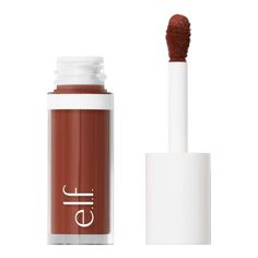 Build and blend a dewy pop of color with e.l.f. Cosmetics Camo Liquid Blush. The pigment-packed formula gives cheeks a long-lasting flush that’s flattering as e.l.f. lightweight liquid blush formula effortlessly blends out to a soft finish. The rounded, grooved applicator applies the perfect amount of blush every time. Apply with e.l.f.’s Liquid Blush Brush to help you blend like a pro. Why you'll love it: • Long-lasting liquid blush delivers high-pigment color • Lightweight formula with a soft, Elf Blush, Blush Beauty, Pink Copper, Liquid Blush, Elf Cosmetics, Pigment Coloring, Color Corrector, Blush Brush, Peachy Pink