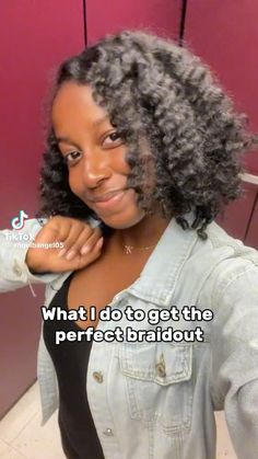 Braid Out, Hair Laid, Hair Ponytail Styles, Natural Hair Tips, Ponytail Styles, Makeup For Black Women, Hair Hacks, Black Women