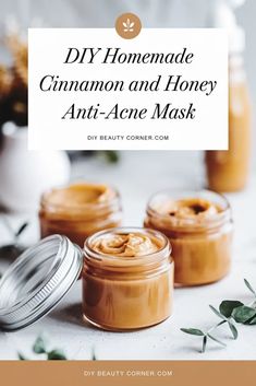 25 DIY Cinnamon-Based Homemade Skincare Recipes for Natural Care Clear Skin Diy, Skin Treatments For Acne, Diy Acne Mask, Anti Acne Mask, Benefits Of Cinnamon, Treatments For Acne, Diy Cinnamon, Homemade Skincare, Skincare Recipes