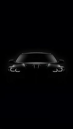 an image of a car in the dark