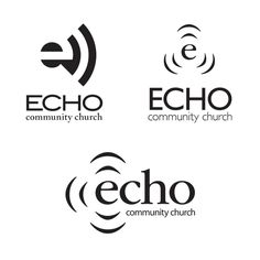 four logos for the echo community church