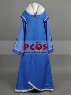 Blue Fitted Cosplay Costume For Winter, Winter Blue Fitted Cosplay Costume, Winter Blue Outerwear For Cosplay, Blue Long Sleeve Cosplay Costume For Events, Blue Long Sleeve Cosplay Costume For Costume Party, Blue Long Sleeve Costume For Cosplay Events, Blue Long Sleeve Costumes For Cosplay Events, Blue Long Sleeve Cosplay Costume, Legend Of Korra Cosplay