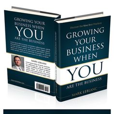 two book covers with the title growing your business when you are the business