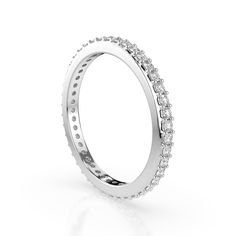 The Stura eternity ring is set with approximately 0.50 carats of diamonds or moissanite, using 1.4mm size round cut stones. The versatile design looks great stacked with an engagement ring or alone. This item is made to order. Please allow 2-3 weeks for delivery Pave Eternity Band, Wedding Day Jewelry, Diamond Guide, Bespoke Jewellery, Womens Wedding Bands, Eternity Band, Bridesmaids Gifts, Mens Wedding Bands, Fine Jewellery Earrings