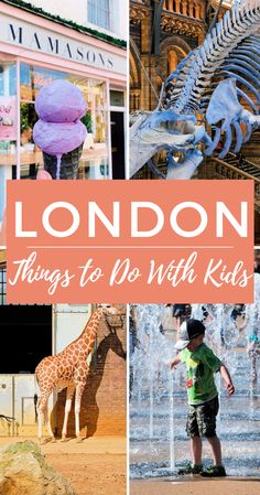 the london things to do with kids including zoos, giraffes and more