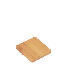 a wooden cutting board on a white background