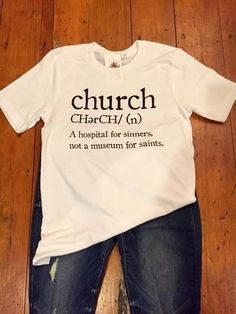 Church Tee Easy 30 day return policy Church Outfit Fall, Christian Shirts Designs, Church Outfit, Booties Outfit, Ayat Alkitab, Thrifted Outfits, Tumblr Outfits, Outfit Jeans, Church Outfits