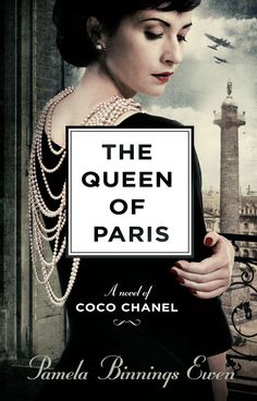 the queen of paris by coco chanel is featured in an advertisement for her new book