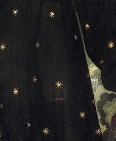 an image of a painting with stars on it