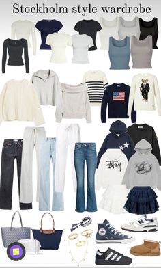 #stockholm Skandinavian Fashion, Stockholm Style, Casual Preppy Outfits, Outfit Inspo Casual, Trendy Outfits For Teens, Clothes And Shoes, Neue Outfits, Stockholm Fashion, Simple Trendy Outfits