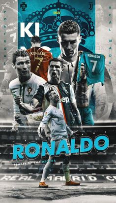 the poster for ronaldo's soccer team