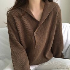 Korean Winter Outfits, September Fashion, Be Soft, Model House, Uni Outfits, Brown Style, Fashionista Clothes