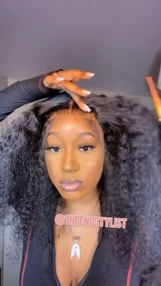 Do y’all have HD lace wig without any glue or adhesive needed? Yes honey, just keep watching 😬 100% Glueless ✔️ Low maintenance ✔️ Easy to apply ✔️ Stylist @theendstylist ✨ Hair: our 22” 5x5 HD lace closure wig 𝗕𝘂𝘆 𝗡𝗼𝘄 𝗣𝗮𝘆 𝗟𝗮𝘁𝗲𝗿 𝘄𝗶𝘁𝗵 𝗣𝗔𝗬𝗣𝗔𝗟 & 𝗤𝗨𝗔𝗗𝗣𝗔𝗬 Use code ND for 16% off 💸 𝐒𝐡𝐨𝐩 𝐰𝐢𝐭𝐡 𝐝𝐨𝐥𝐚𝐡𝐚𝐢𝐫.𝐜𝐨𝐦 🛍