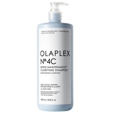 Olaplex No. 4 Bond Maintenance Clarifying Shampoo is an advanced hair care solution designed to deeply cleanse, clarify, and repair your hair. Formulated with Olaplex's innovative bond-building technology, this shampoo targets and repairs broken disulfide bonds within the hair structure, enhancing overall hair health, strength, and resilience. This clarifying shampoo provides a thorough cleanse, effectively removing impurities, product buildup, excess oil, and environmental pollutants from the h Olaplex Products, Ouai Hair Oil, Hair Structure, Maintaining Healthy Hair, Promote Healthy Hair Growth, Clarifying Shampoo, Damaged Hair Repair, Healthy Hair Growth, Anti Frizz Products