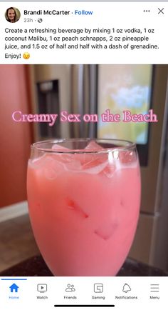 Camping Drinks Alcohol, Pretty Alcoholic Drinks, Alcholic Drinks, Liquor Recipes, Peach Schnapps