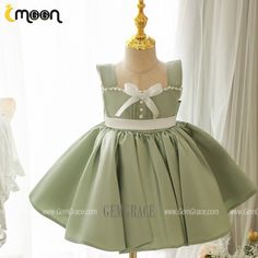 10% off now|Free shipping world-wide. Sleeveless Green Satin Flower Girl Party Dress with Ruffles at GemGrace. Click to learn our pro custom-made service for wedding dress, formal dress. View #FlowerGirlDresses for more ideas. Elegant Sleeveless Green Princess Dress, Fitted Satin Princess Dress Sleeveless, Fitted Sleeveless Satin Princess Dress, Green Sleeveless Princess Dress, Sleeveless Satin Princess Dress, Sleeveless Green Princess Dress For Spring, Sleeveless Satin Princess Dress For Pageant, Spring Green Princess Dress For Pageant, Green Princess Dress For Spring Pageant