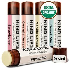 PRICES MAY VARY. 100% Natural & Organic & Petroleum-Free: Made with high-quality USDA-certified organic ingredients, our lip balms are free from harmful chemicals, providing a clean, safe alternative for deeply moisturized lips. NOURISHING & MOISTURIZING: Infused with shea butter, Vitamin E, and beeswax, our lip balm provides deep hydration and healing to soothe dry, chapped lips. Keep your lips soft, smooth, and protected all day long. Safe for Sensitive Skin & All Ages: Hypoallergenic and gentle, our lip balms are perfect for sensitive skin, safe for use by kids, men, and women, and suitable for all ages. Crafted with high-quality, natural, and sustainably sourced ingredients, our organic lip balm is free from harsh chemicals and artificial additives, offering a gentle, eco-friendly solu Moisturized Lips, Lip Repair, Pure Coconut Oil, Soften Lips, Organic Lip Balm, Hydrating Lip Balm, Moisturizing Lip Balm, Chapped Lips, Lip Balms