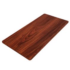 a wooden cutting board on a white background