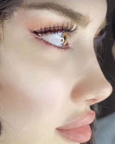 Eye Makeup Images, Pretty Nose, Perfect Nose, Small Nose, Button Nose, Makeup Accesories, Nose Shapes, Beauty Goals, Nose Job