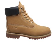 Waterproof Nubuck Leather upper, Lace up closure for secure fit, Padded collar and heel tab for easy entry, Approx. 1.25\ heel, Steel Toe, Comfort Cushioned Insole, Oil Resistant Lightweight Outsole, Cement Construction | Women's AdTec 6" Waterproof Steel Toe Work Boot in Tan Size 11 Medium Work Boots For Women Outfits, Boots For Women Outfits, Work Boots For Women, Rugged Boots, Womens Work Boots, Steel Toe Boots, Steel Toe Work Boots, Safety Boots, Work Boot