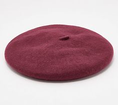 Where to? Paris? We're taking you there with this chic wool beret. It's perfect for topping off any fall OOTD (hello, outfit planning!). From Isaac Mizrahi Live!TM. Living Classic, Outfit Planning, Fall Ootd, Ootd Fall, Wool Beret, Wool Berets, Isaac Mizrahi, Earmuffs, Slide Slipper