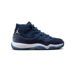 Jordan 11 Midnight Navy Woman’s Size 8 Kids Size 5.5-6 Worn No More Then 5 Times ,No Box. Blue Jordan 11, Jordan 11 Midnight Navy, Top Silhouettes, Velvet Jordans, Jordan 1 Mid Women, Jordan Wmns, Jordan 12 Black, Jordan 1 Blue, Blue High Tops