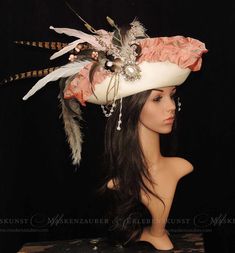 + + + Historical Tricorn + Wedding Hat + Vintage Style + + + The elegant and imposing hat is made of wool-felt It is adorned with beautiful feathers, ribbons, jewelry with pearls, glittery branches and embroidered ribbons. You can order the hat in sizes between 54 & 64. Circumference of your head in cm -> hat size Example: 57 cm -> size 57  57.5cm - size 58 Shipping info: If you live in the US or Canada, I highly recommend premium airmail shipping. + + +   + + + I create the hats, headdresses an Medieval Prince Outfit, Veil Over Face, Medieval Prince, Pirate Wedding, Hat With Veil, Historical Hats, Prince Clothes, Steampunk Christmas, Pirate Jewelry