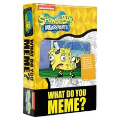 spongebob squarepants what do you meme? card game in its box