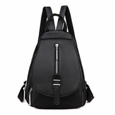 Black Leather School Bag and Backpack-Backpacks-Innovato Design-A-Innovato Design Modern Leather Backpack For Back To School With Zipper, Back To School Leather Shoulder Bag, Modern Faux Leather Backpack For School, Modern Faux Leather Backpack With Zipper Closure, Modern Faux Leather School Backpack, Modern Leather Bags For Back To School, Modern Large Capacity Leather Backpack For Back To School, Back To School Leather Softback Bag, Trendy Leather Bags For Commuting