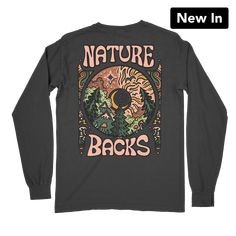 Illuminate Long Sleeve (Graphite) Clothing Company, Comfort Colors, Love It, Nature Inspiration, Premium Quality, Perfect Fit, Vibrant Colors, My Style, Long Sleeve