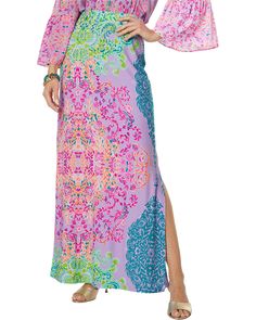 Lilly Pulitzer Inez Maxi Skirt | Zappos.com