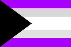 the flag of south africa is shown in purple and white stripes, with an arrow pointing up