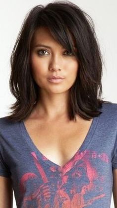 3. Medium Layered Haircuts Layered Haircuts With Bangs, Lob Hairstyle, Long Layered Haircuts, Haircuts With Bangs, Hair Today