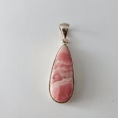 Sterling Silver 925 Rhodochrosite Pendant 3 Layer Necklace Gold, Tourmalinated Quartz, Dog Pendant, Stone Beaded Necklace, Rose Quartz Necklace, Cabochon Pendant, Pink Gemstones, Gold Necklace Layered, Sterling Silver Necklace Pendants