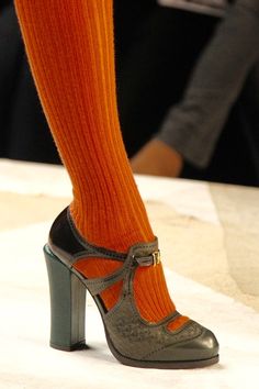 Orange Socks, Fendi Shoes, Mode Inspiration, Vintage Shoes, Me Too Shoes