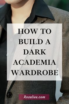 All you need is these 21 fashion items to build a dark academia capsule wardrobe. Get ready to impress other people with your stunning dark academia outfit! #darkacademiawardrobecasual #darkacademiashoppinglist #darkacademiathingstobuy how to build a dark academia wardrobe dark academia must haves clothes dark academia basics Cold Weather Dark Academia Outfits, Academia Aesthetic Capsule Wardrobe, Vampire Academia Aesthetic, Dark Academia Shoes Women, Dark Academia Must Haves, Dark Academia Plus Size Outfit, Academia Wardrobe Essentials, Dark Academia Black Women, Dark Academia Fashion Casual