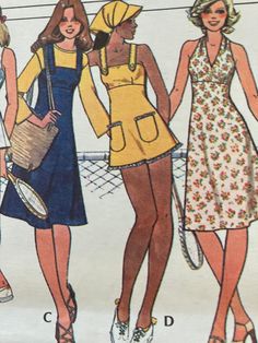 Sewing Pattern Sewing Patterns 70s, Vintage Sewing Patterns 1970s, 60s Sewing Patterns, 1970s Patterns, 70s Dress Pattern, Winter Sewing Patterns, Mood Board Fashion Inspiration, 70s Sewing, 70s Sewing Patterns