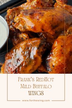 Frank’s RedHot Mild Buffalo Wings are just flat-out some of the best I’ve ever had. This is the kind of sauce I’d serve at a get-together. Not only would I not have to worry about serving something too spicy for my guests, I’d know without a doubt that everyone would enjoy them. Fantastic classic Buffalo flavor in every single bite. This sauce makes for a great wing experience and is proof that not every Buffalo wing sauce has to be crazy hot.