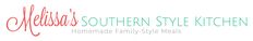 the southern style kitchen logo is shown in red, green and white letters on a white background