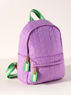 Shiraleah Ezra Backpack, Lilac Everyday Casual Outfits, Kids' Bag, Chic Look, How To Make Handbags, Digital Gifts, Strap Tops, Kids Backpacks, Backpack Purse, 7 H