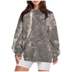 PRICES MAY VARY. camo crewneck sweatshirt zipper hoodies for women vintage college sweatshirts party tops for women halloween sweatshirts fall clothes for women trendy womens shirts long sleeve layering shirts for women womens sweaters dressy casual women workout tops oversized pullover for women plus size womens fall fashion 2023 cute shirts cozy fall clothes women clothes for women navy blue zip up hoodie fall long sleeve shirts pink oversized sweatshirt long sleeve tshirts shirts for women zi Long Sleeve Camouflage Sweatshirt For Fall, Gray Fleece Sweatshirt For Fall, Relaxed Fit Crew Neck Hoodie For Fall, Camouflage Cotton Hoodie For Fall, Camouflage Hoodie Sweatshirt For Fall, Fall Camouflage Hooded Sweatshirt, Hooded Camouflage Sweatshirt For Fall, Long Sleeve Sweatshirt For Fall Streetwear, Camouflage Cotton Sweatshirt For Winter